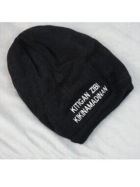 Kitigan Zibi Black Beanie Hat